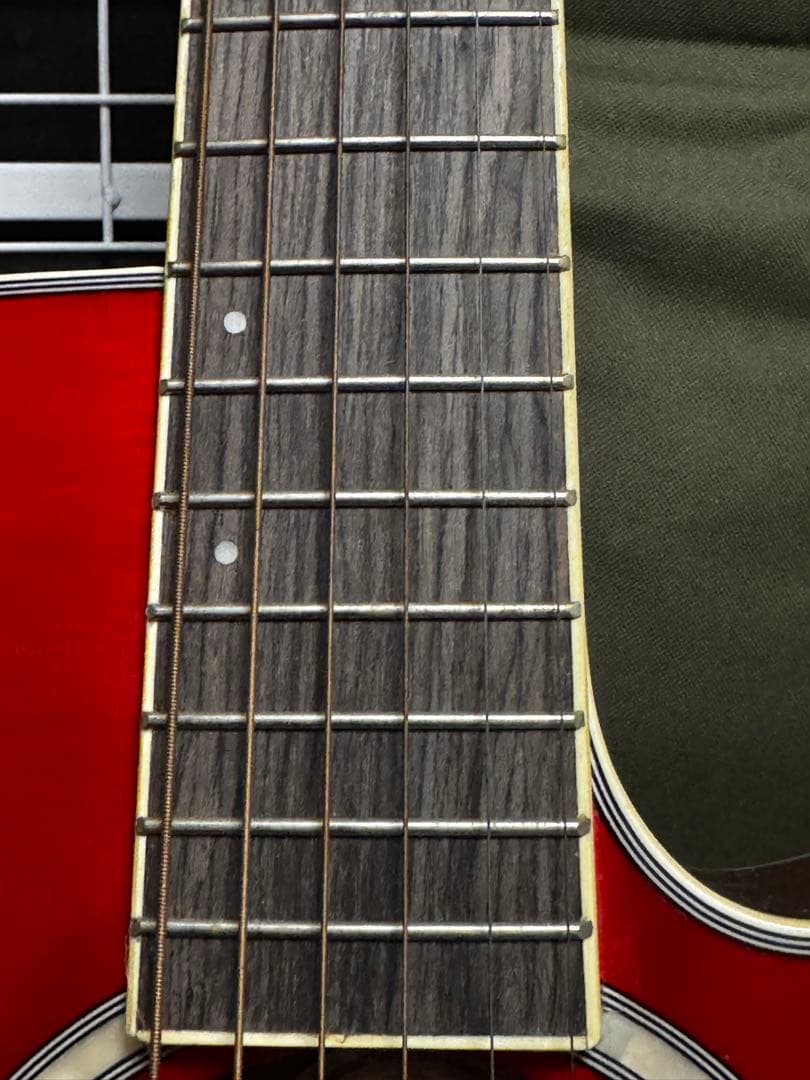 Morris R-011 SR アコースティックギター レッド