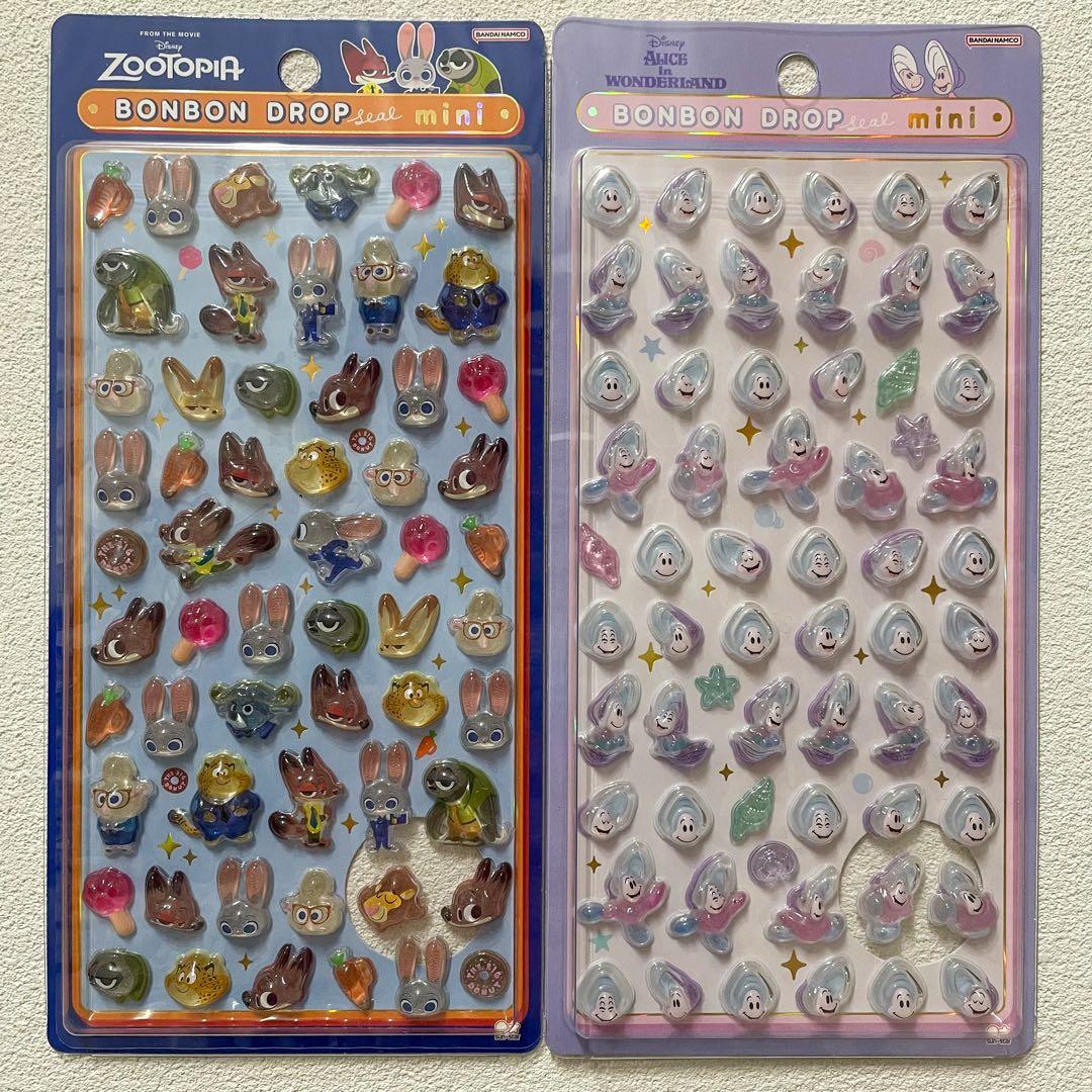 【正規品】 ボンボンドロップシール ディズニー mini 全種類 セット