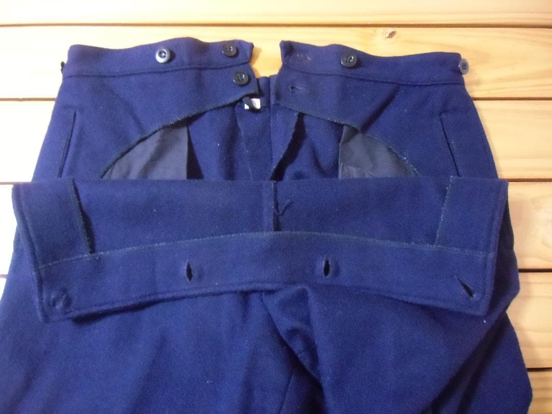 ＮＶＡ東ドイツ軍＊海軍＊セーラー/水兵＊ＷＯＯＬパンツ＊８５ｃｍ（実物）