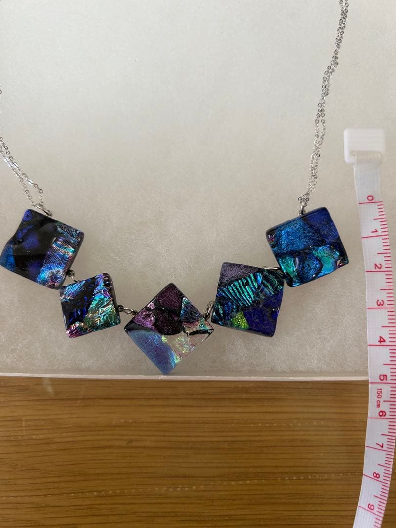 福村彩乃ガラス工芸作家ネックレス