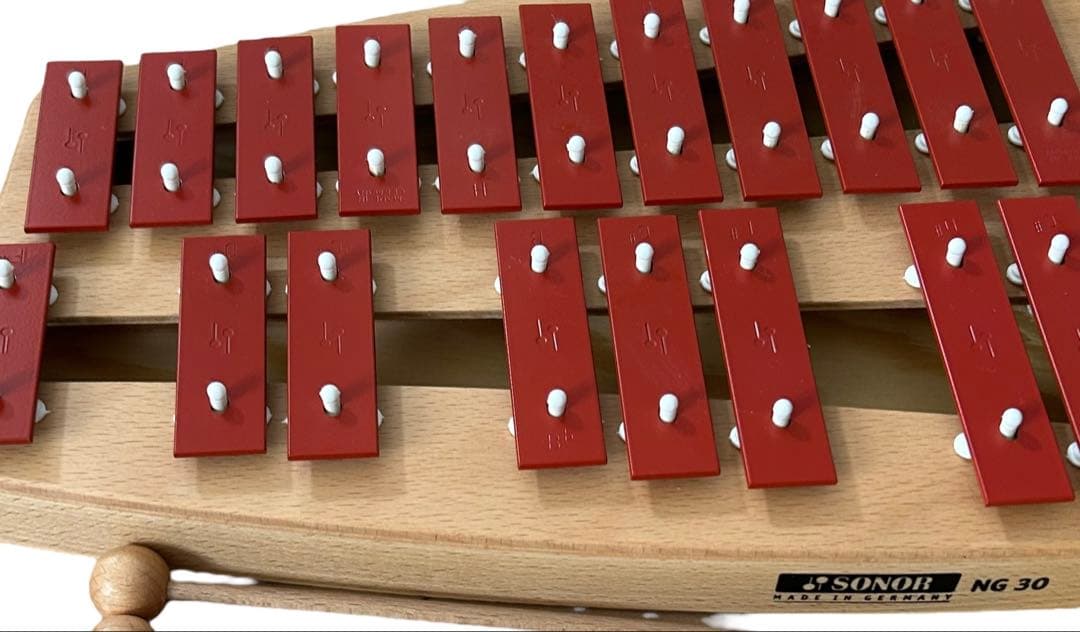 鉄琴 NG30 ゾノア SONOR グロッケンシュピール メタルフォン