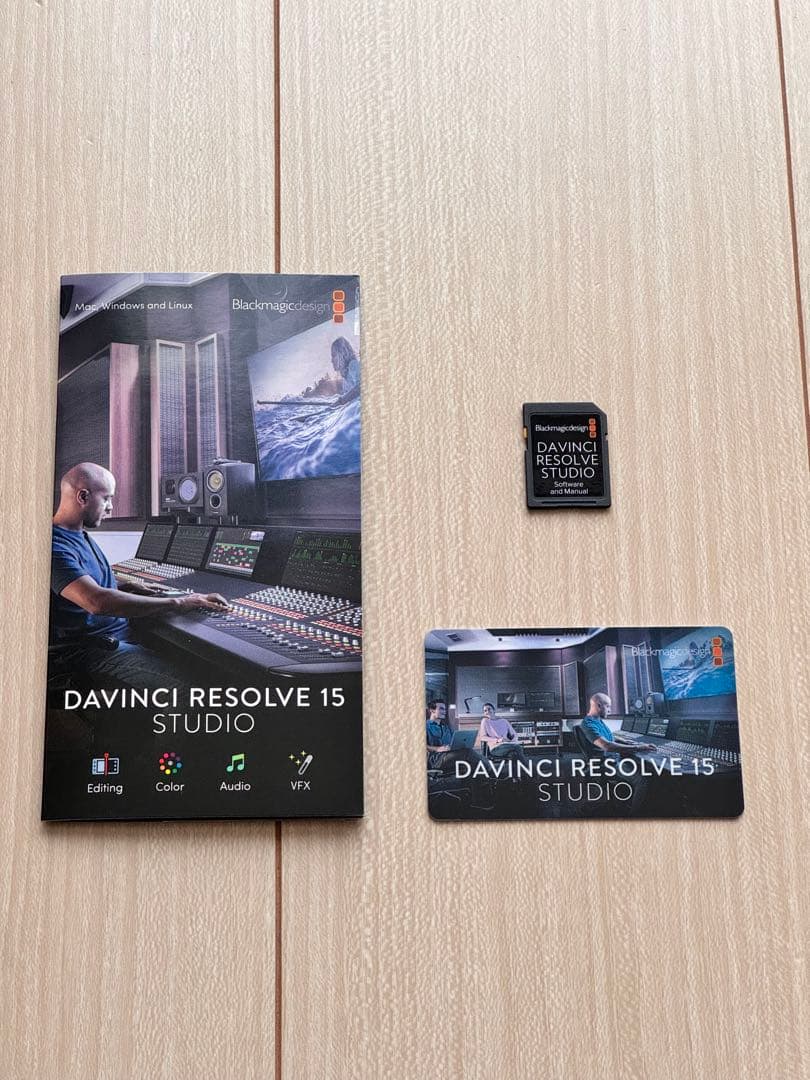 DaVinci Resolve Studio ライセンスキー 【新品・未使用】