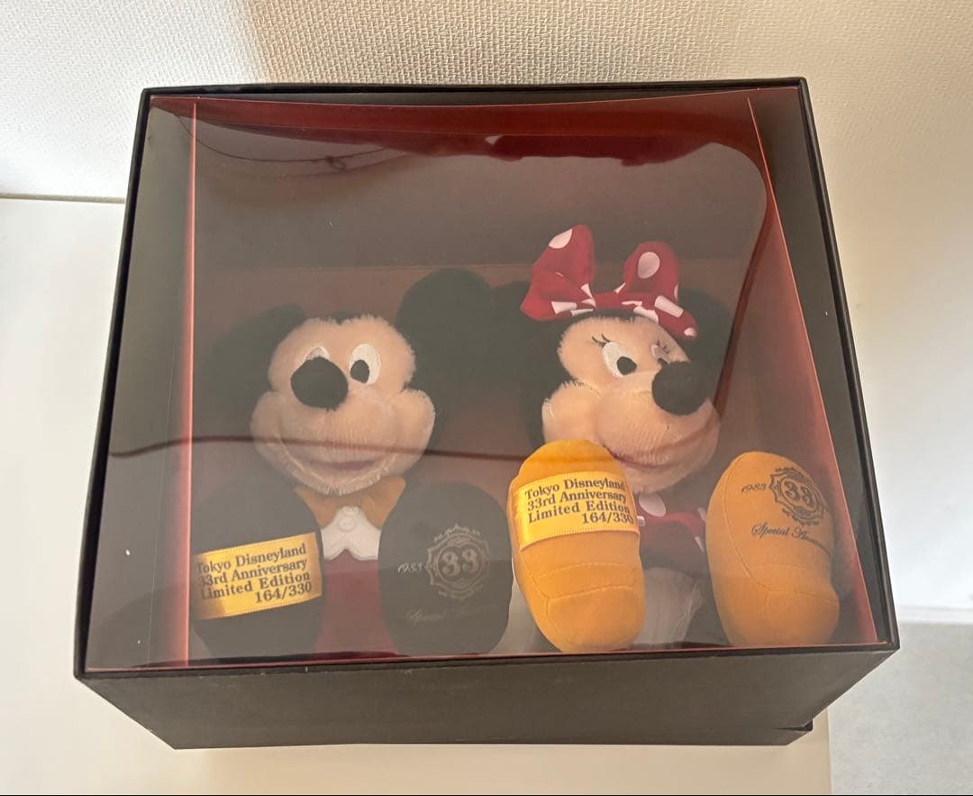 【希少✨】東京ディズニーランド クラブ33 限定ぬいぐるみ 2体セット