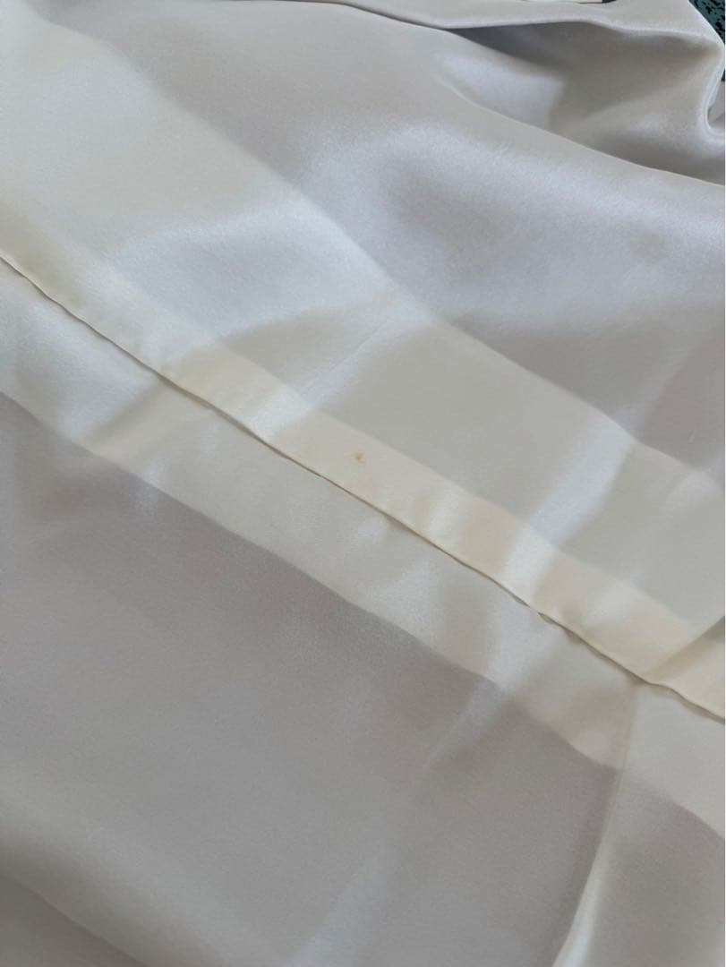 【きらきらストーンからし色無地振袖】