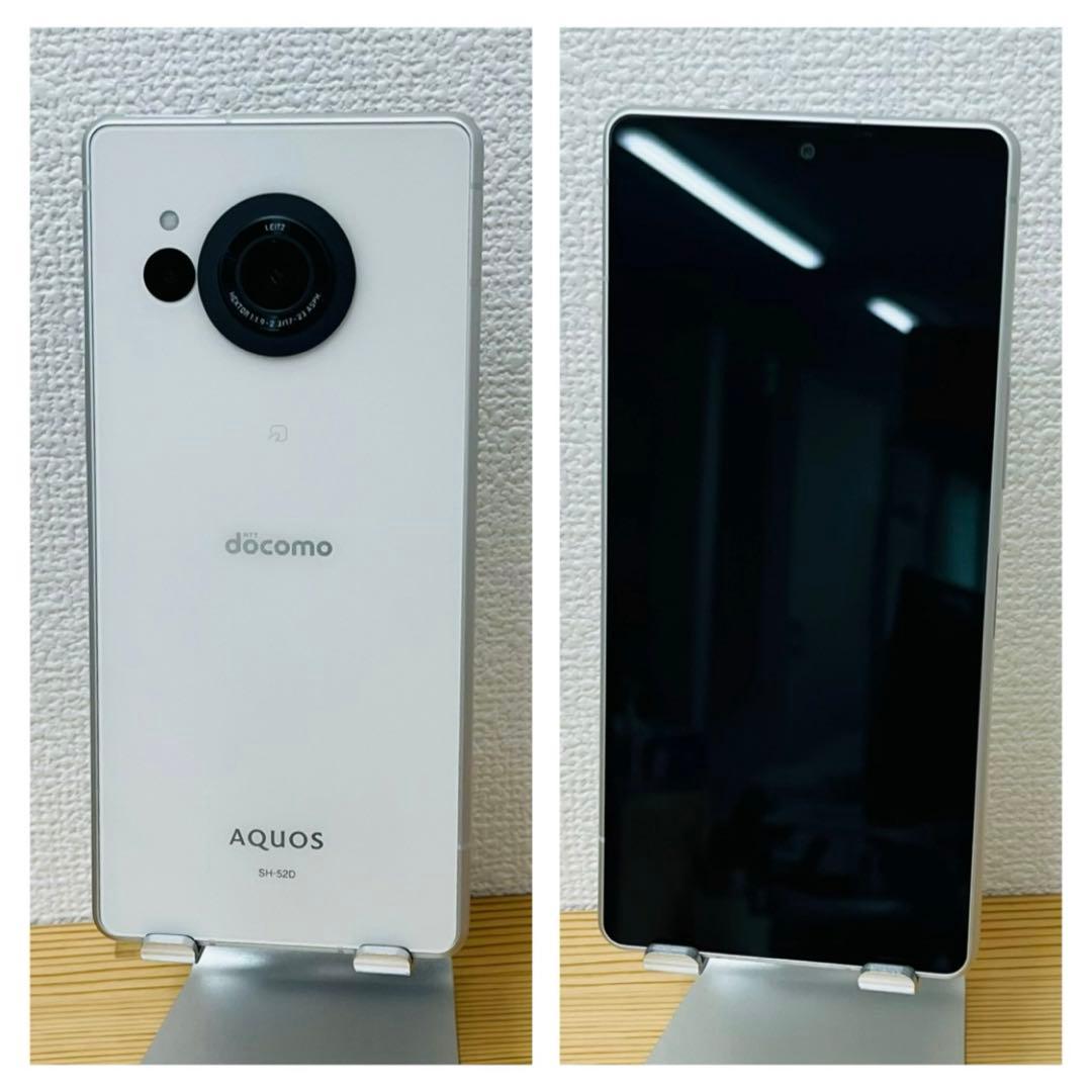 S AQUOS R8 SH-52D 256 GB ホワイト SIMフリー 本体