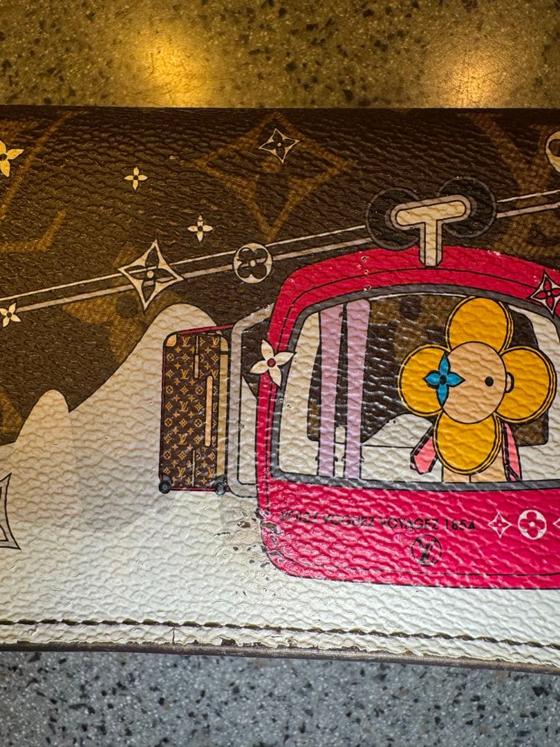 ルイ・ヴィトン 三つ折り財布 ヴィヴィエンヌ 中古