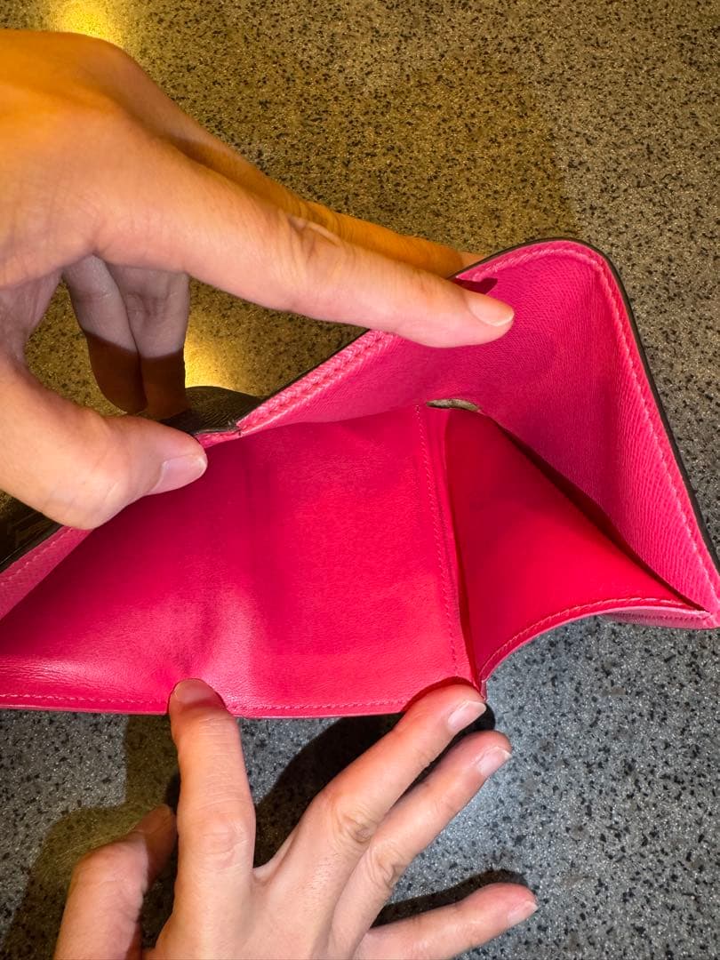 ルイ・ヴィトン 三つ折り財布 ヴィヴィエンヌ 中古