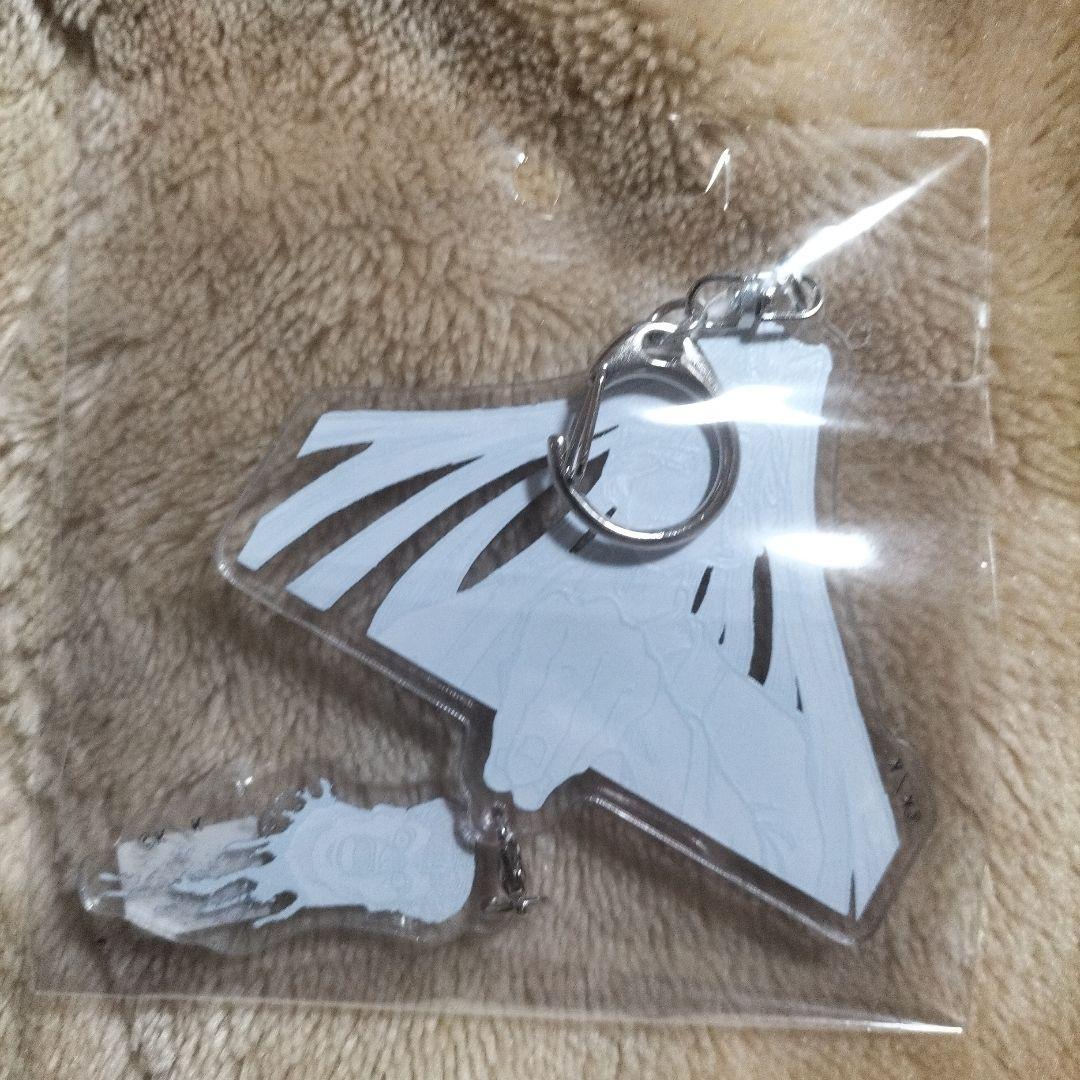 覇世川左虎 忍者と極道 生首チャーム 左虎&右龍リバーシブル キーホルダー 忍極