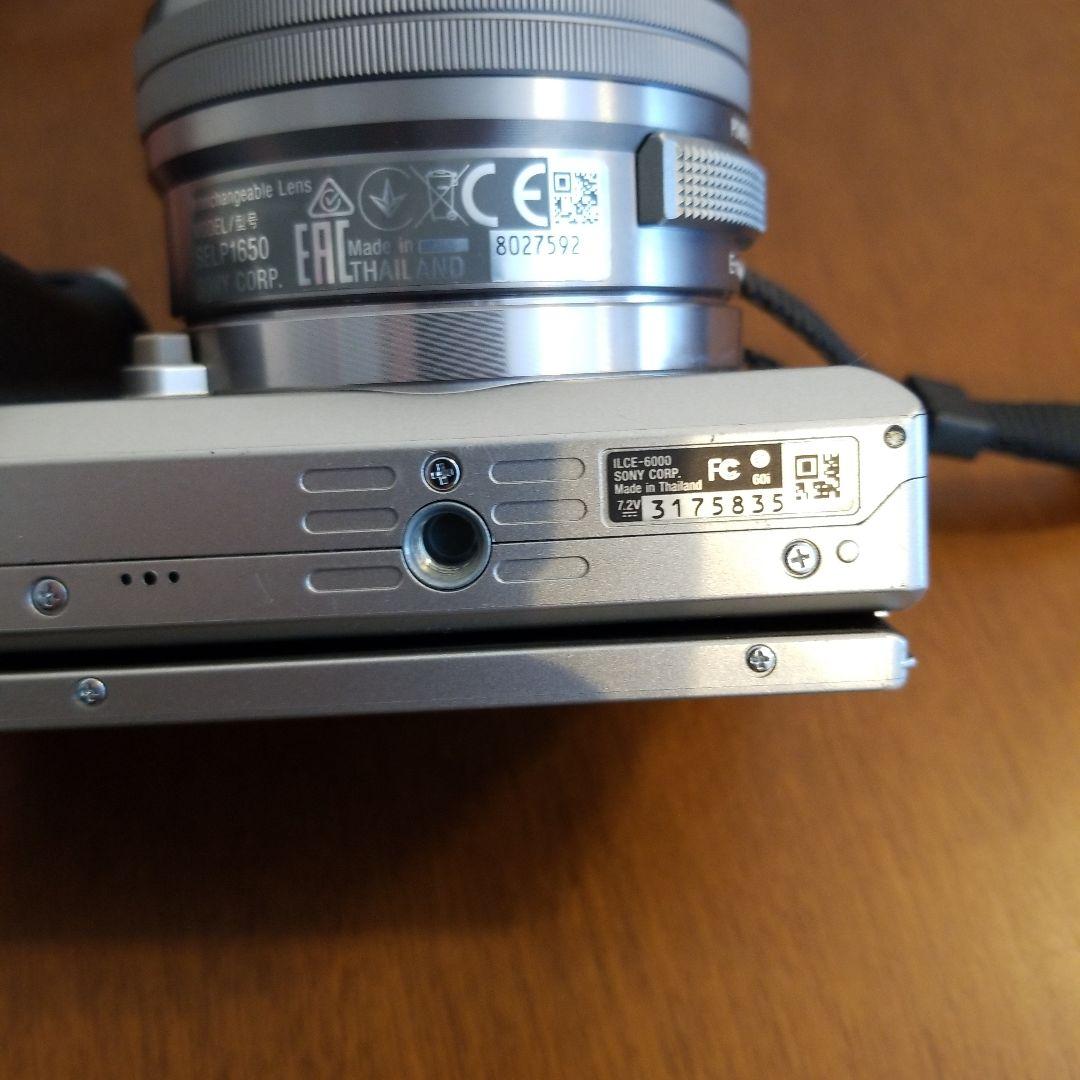SONY α6000 ILCE-6000Lミラーレスカメラ16-50mmレンズ付