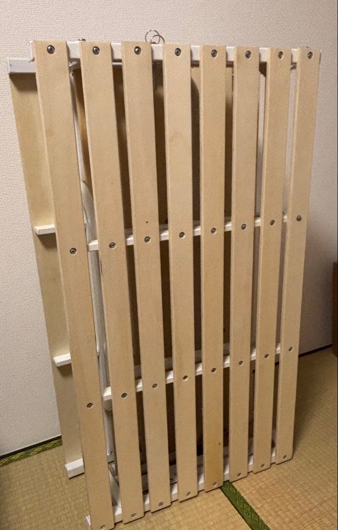 エムール　折りたたみすのこベッド　4つ折り