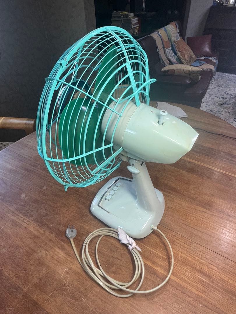 DarkGreenの涼しげな羽根 暑夏をecoに乗切る東芝扇風機　Grn2tne