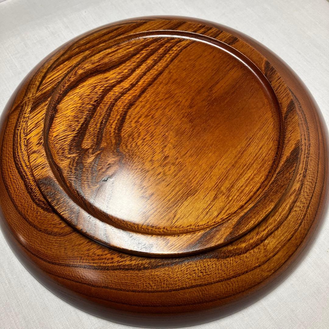 螺鈿　欅　小皿(小島　雄四郎)