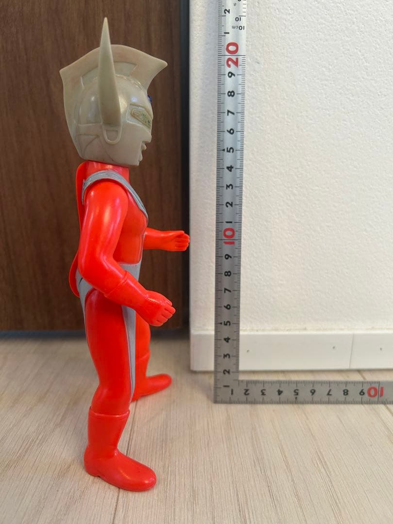 最終値下　当時物　ブルマァク　ウルトラマンタロウ　検）マルサン　面取れ　ソフビ