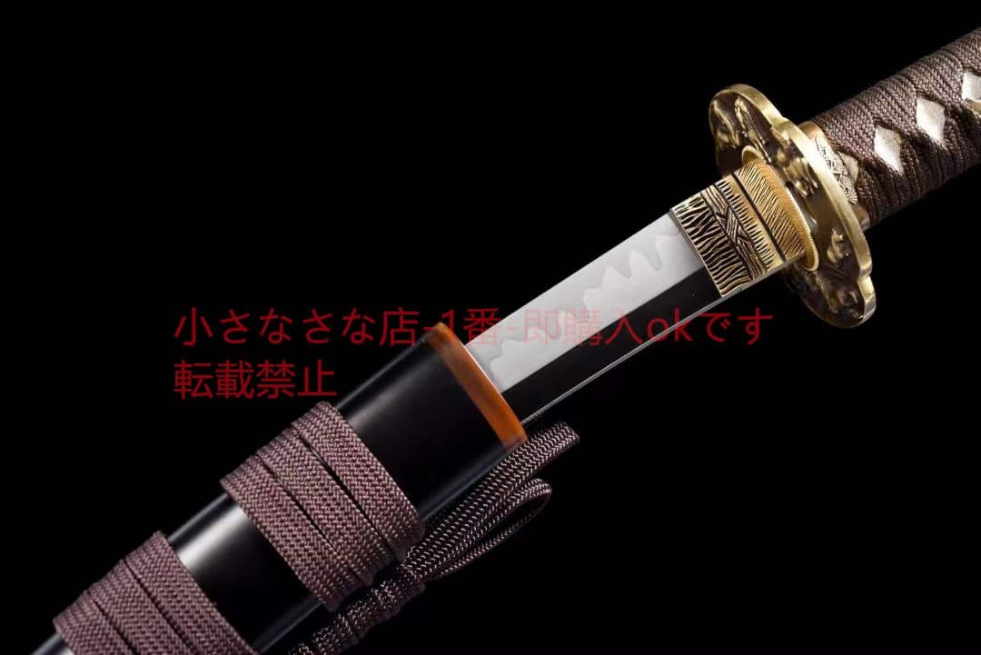 12インチT 10焼刃三色研磨馬到功成 古兵器 武具 刀装具 日本刀 模造刀
