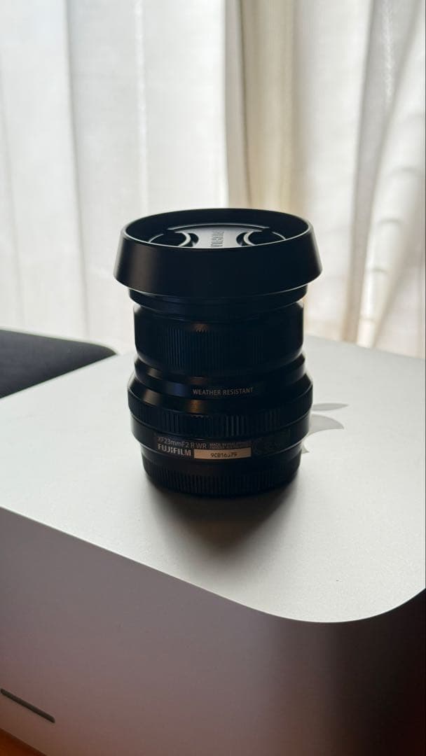Fujinon XF23mmF2 R WR 純正フード&フィルター付　中古