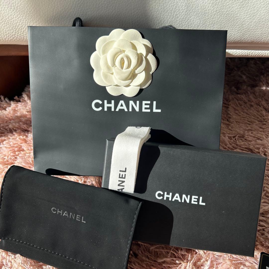 CHANEL 正規品　マトラッセ　ゴールド金具パース　ケース小銭入れ