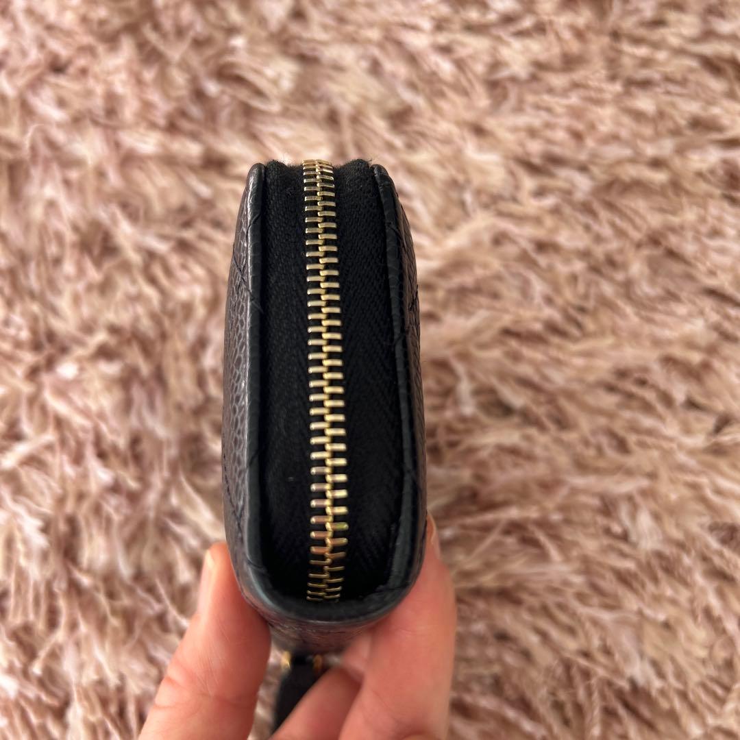 CHANEL 正規品　マトラッセ　ゴールド金具パース　ケース小銭入れ