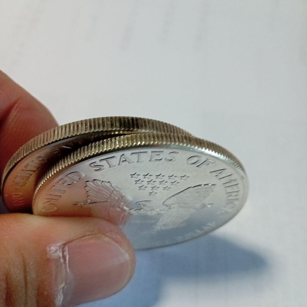 1987年1988年 アメリカ・ シルバー ・ イーグル 銀貨1オンス2枚セット