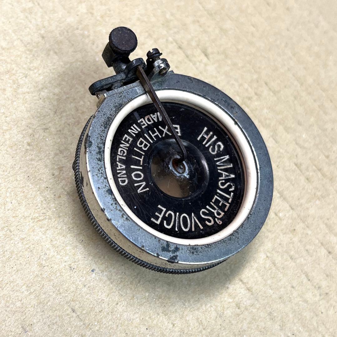 ♬ OH済 英国製 HMV EXHIBITIONサウンドボックス 蓄音機