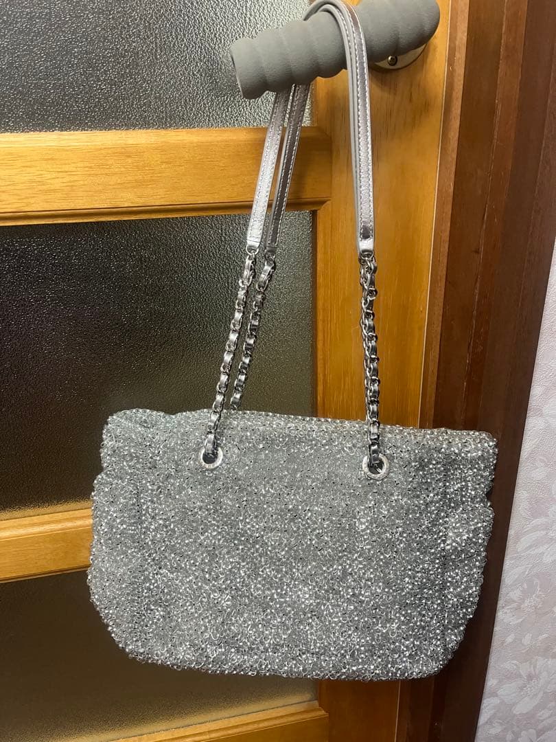 専用♡新品未使用、ANTERPRIMAショルダーバッグ　オッキエッロ　シルバー
