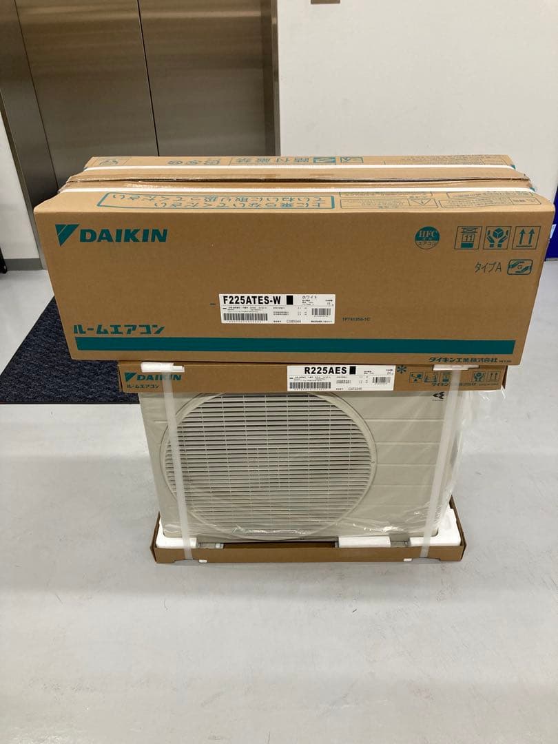 DAIKIN F225ATES-W ホワイト エアコン本体