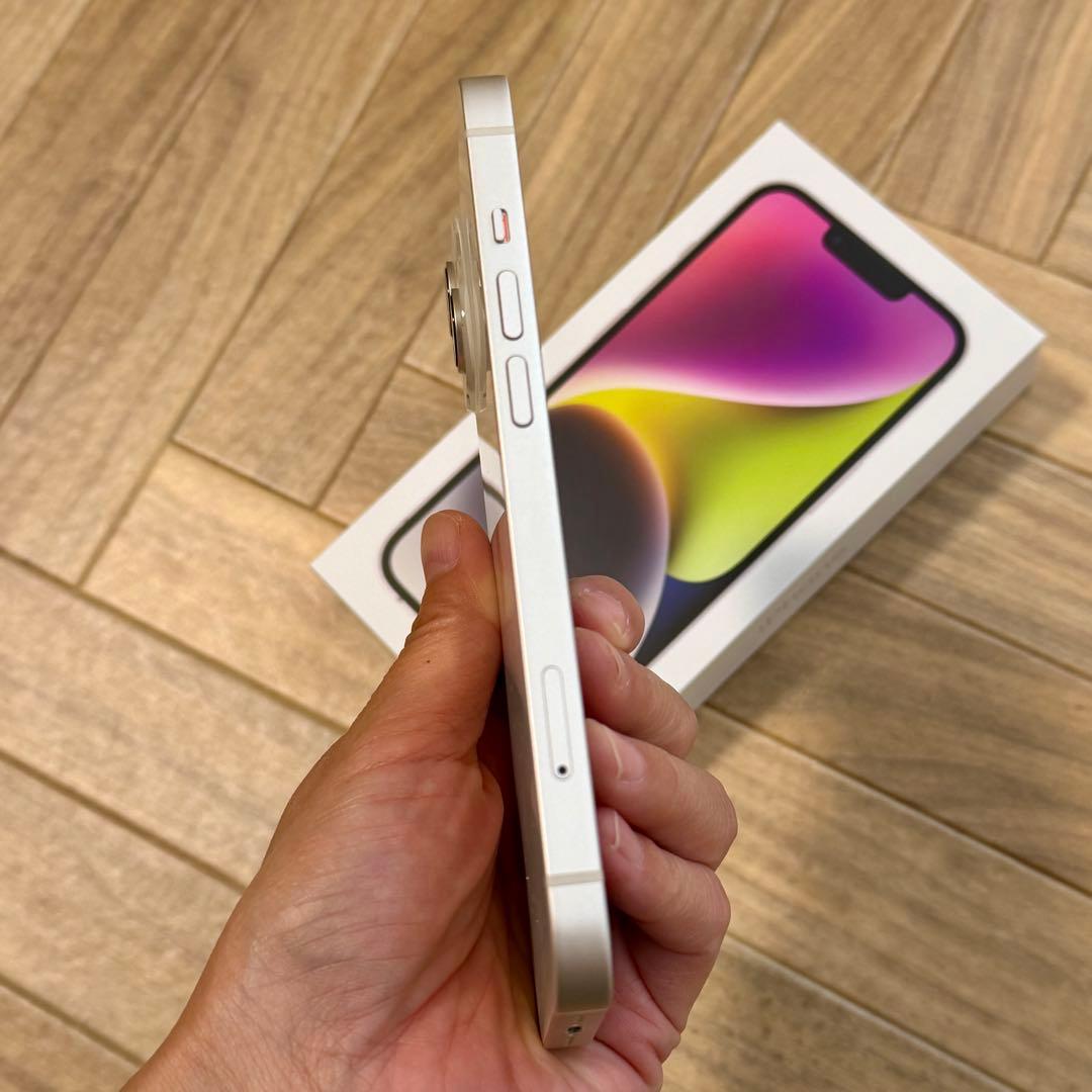 iPhone14 512GB スターライト SIMフリー 動作確認済　ホワイト