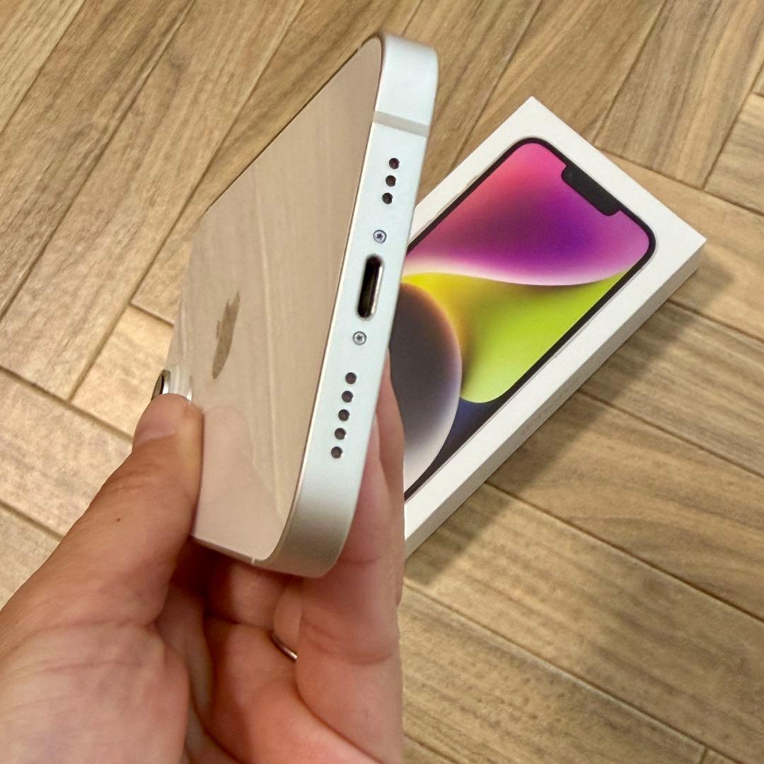 iPhone14 512GB スターライト SIMフリー 動作確認済　ホワイト