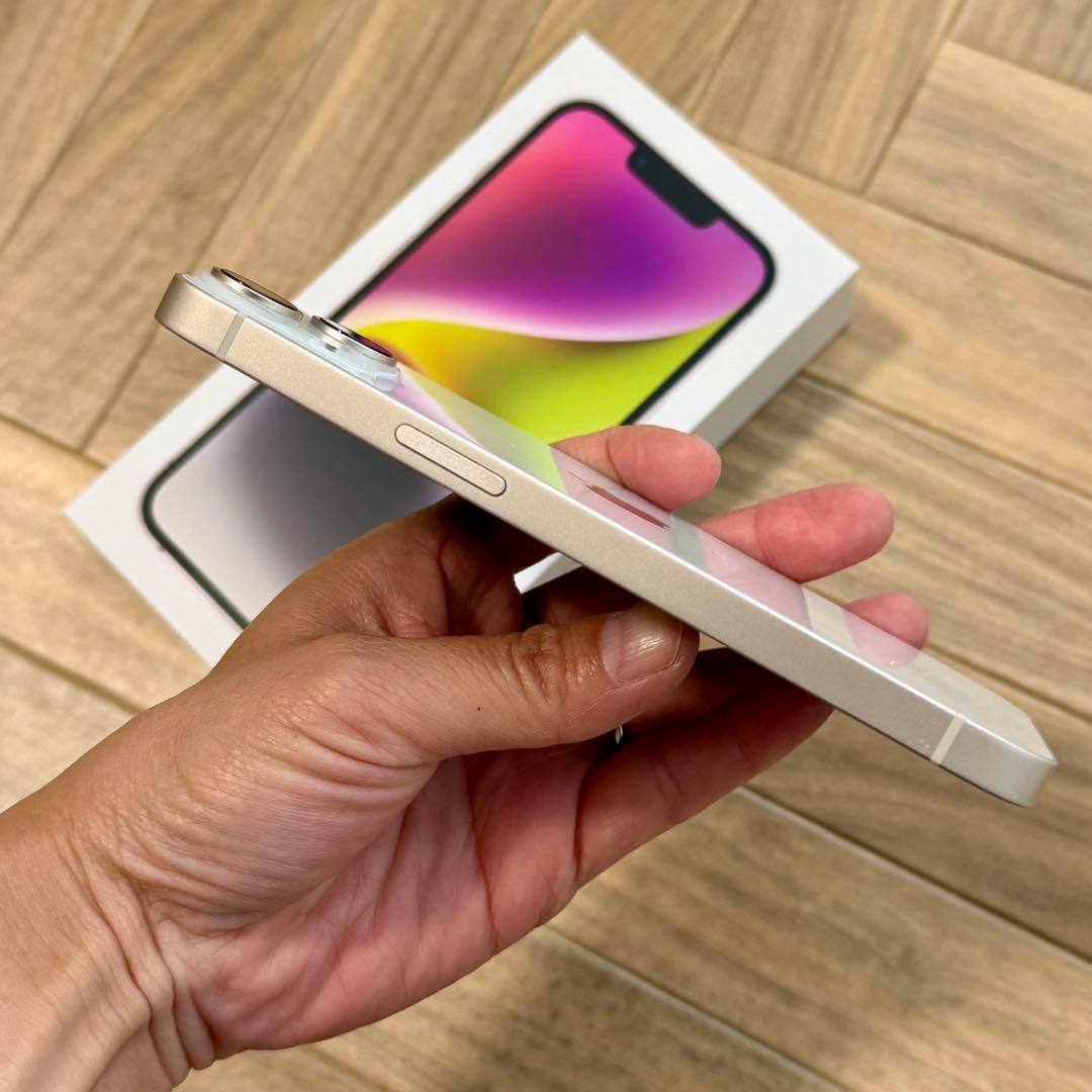 iPhone14 512GB スターライト SIMフリー 動作確認済　ホワイト