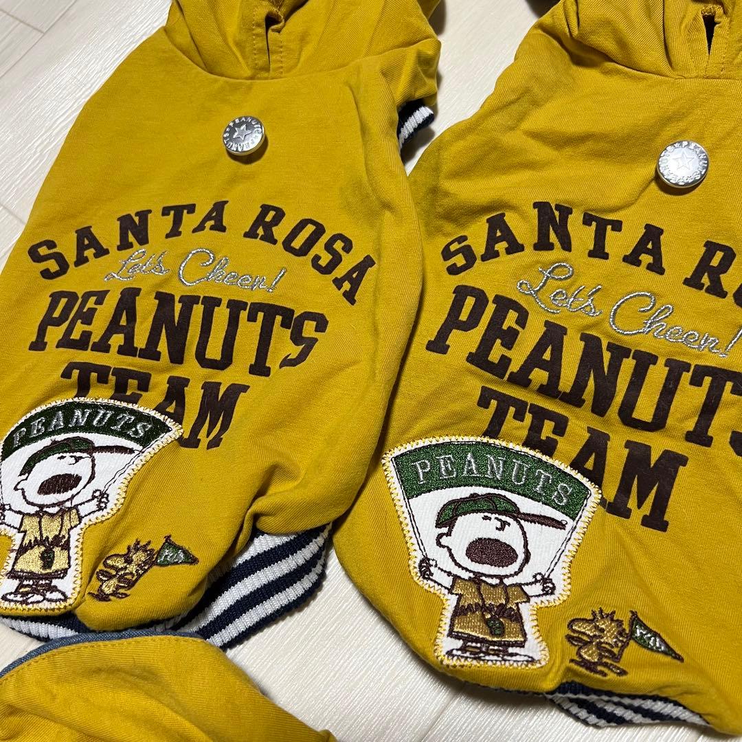 4枚セット ペットパラダイス スヌーピー パーカー SNOOPY 犬服