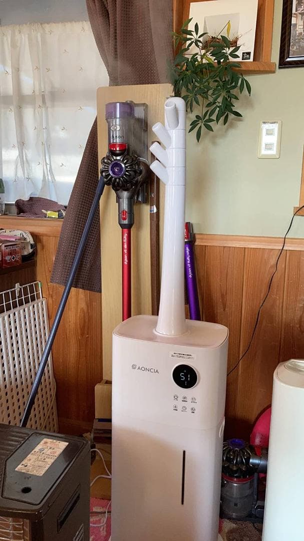 大容量加湿器 4つのノズル付き 業務用対応