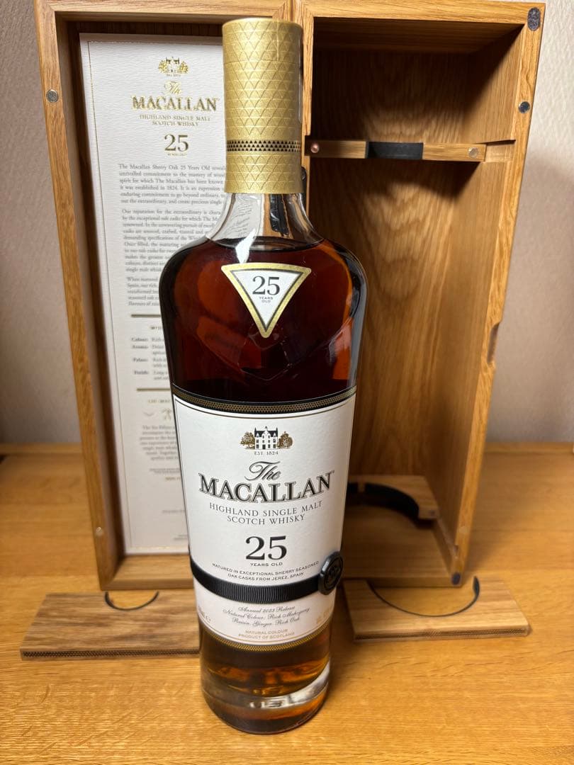 The Macallan 25年含む4本セット【サントリー正規品・新品未開封】