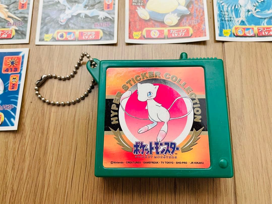 ポケモン アマダ最強列伝 ノーマルシール コンプリート ミュウケース付き 151