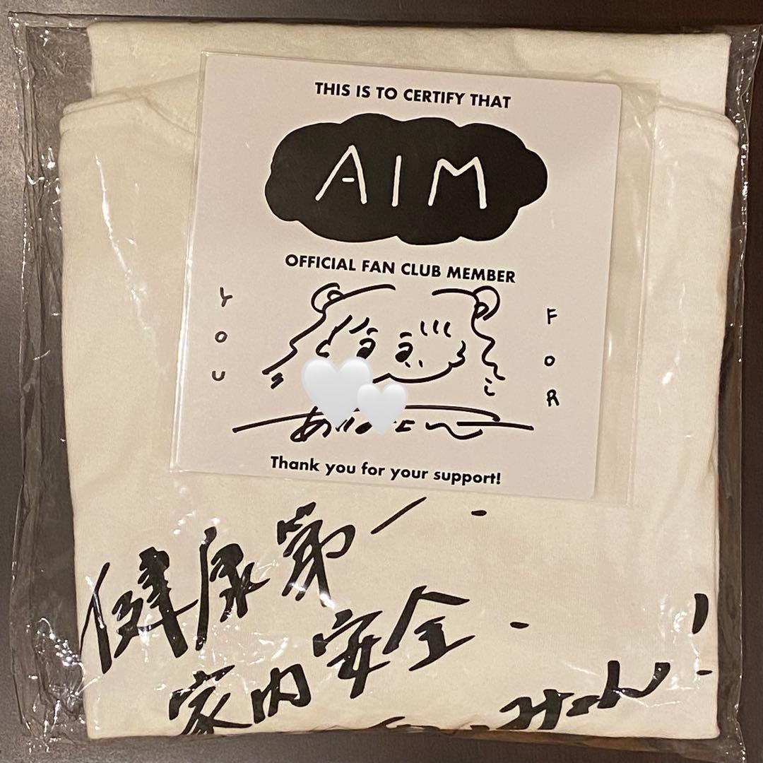 【あいみょん】AIM限定デザインTシャツ＆直筆サイン入りミニ色紙　Lサイズ