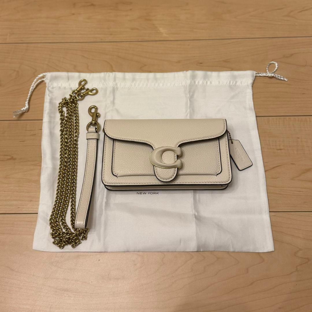 COACH タビー クロスボディ リストレット・シグネチャー キャンバス
