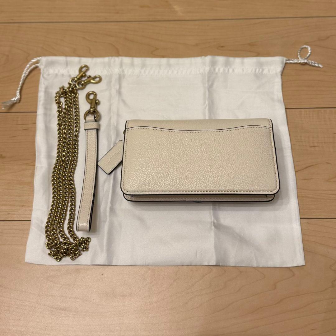 COACH タビー クロスボディ リストレット・シグネチャー キャンバス