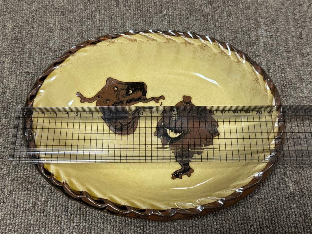 小島鉄平 スリップウェア 妖怪 いったんもめん から傘お化け