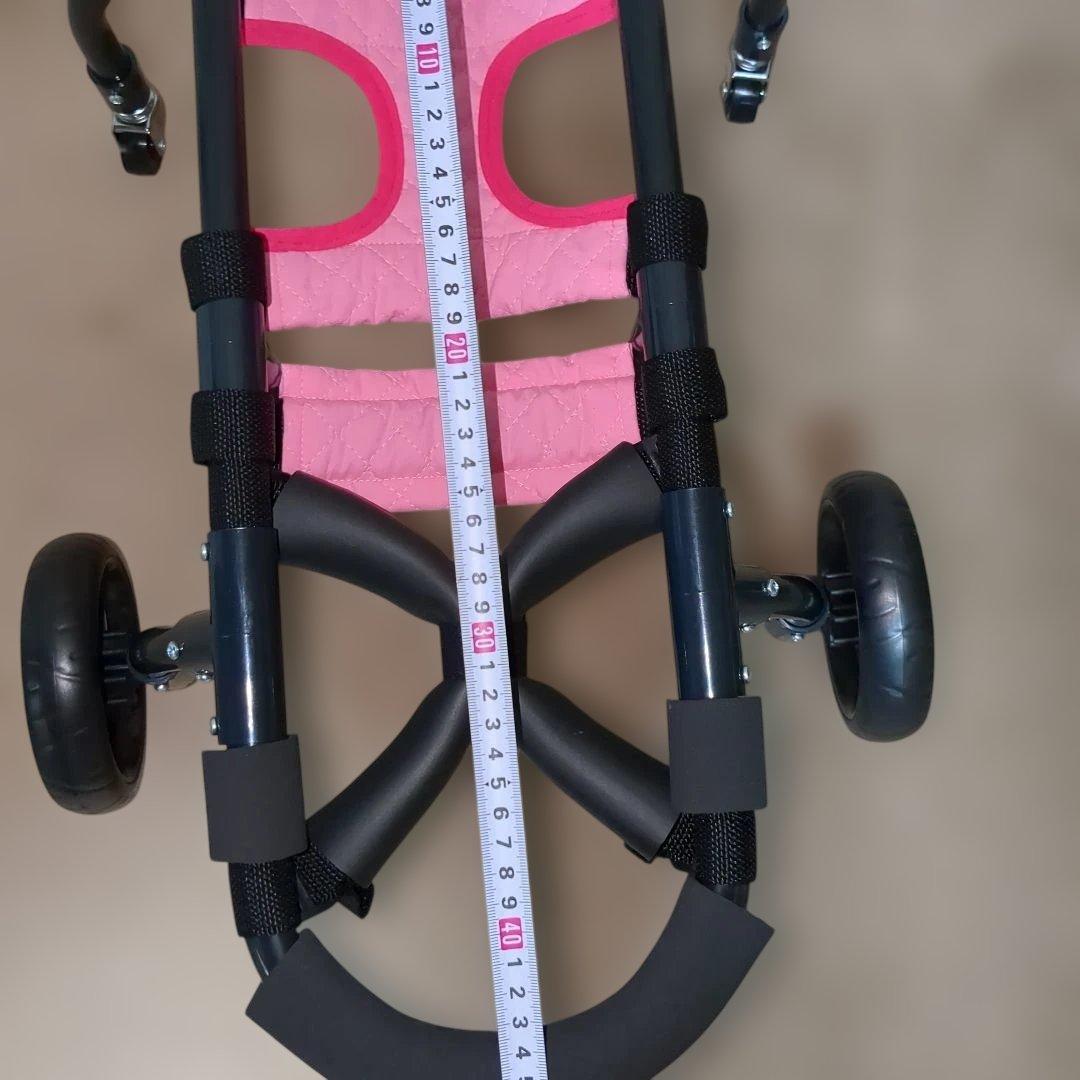 ワンちゃん4輪　リハビリ　食事補助　犬用車椅子　介護用品　犬の歩行器