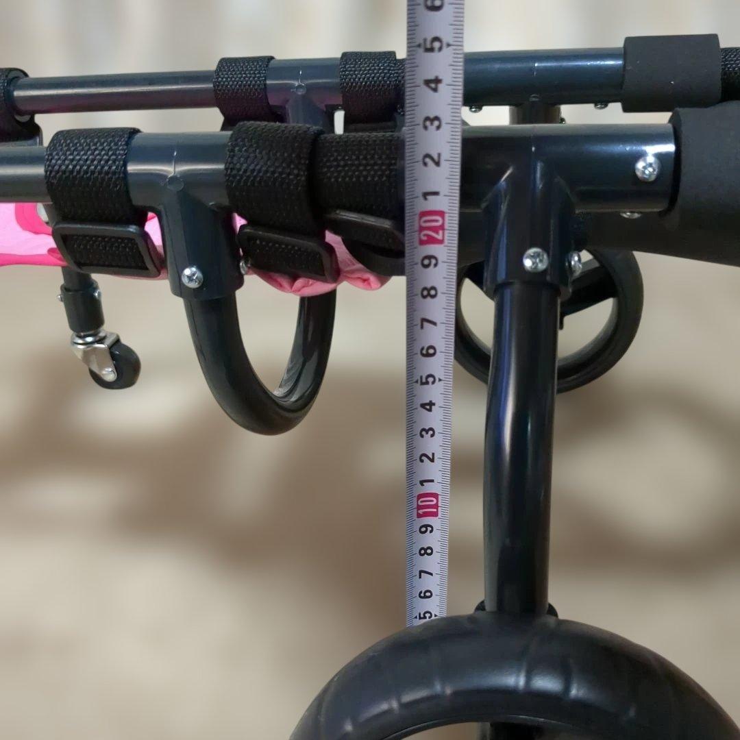 ワンちゃん4輪　リハビリ　食事補助　犬用車椅子　介護用品　犬の歩行器