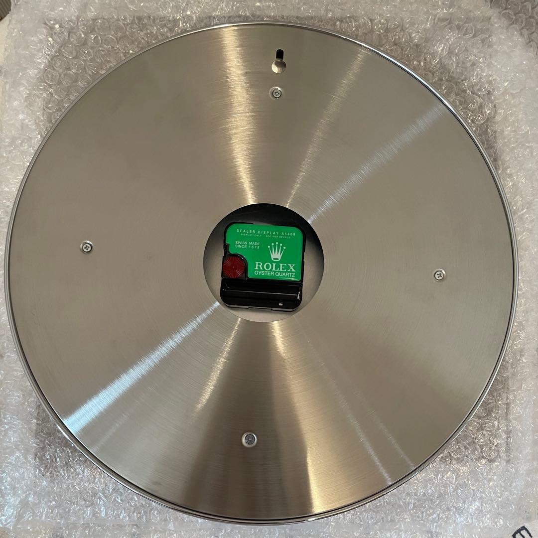 海外販促品 オイスターパーペチュアル ROLEX 掛け時計 ⭐︎美しいブルー！