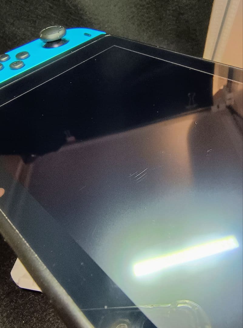 Nintendo Switch 本体 新型拡張バッテリー 動作確認済ブルーレッド