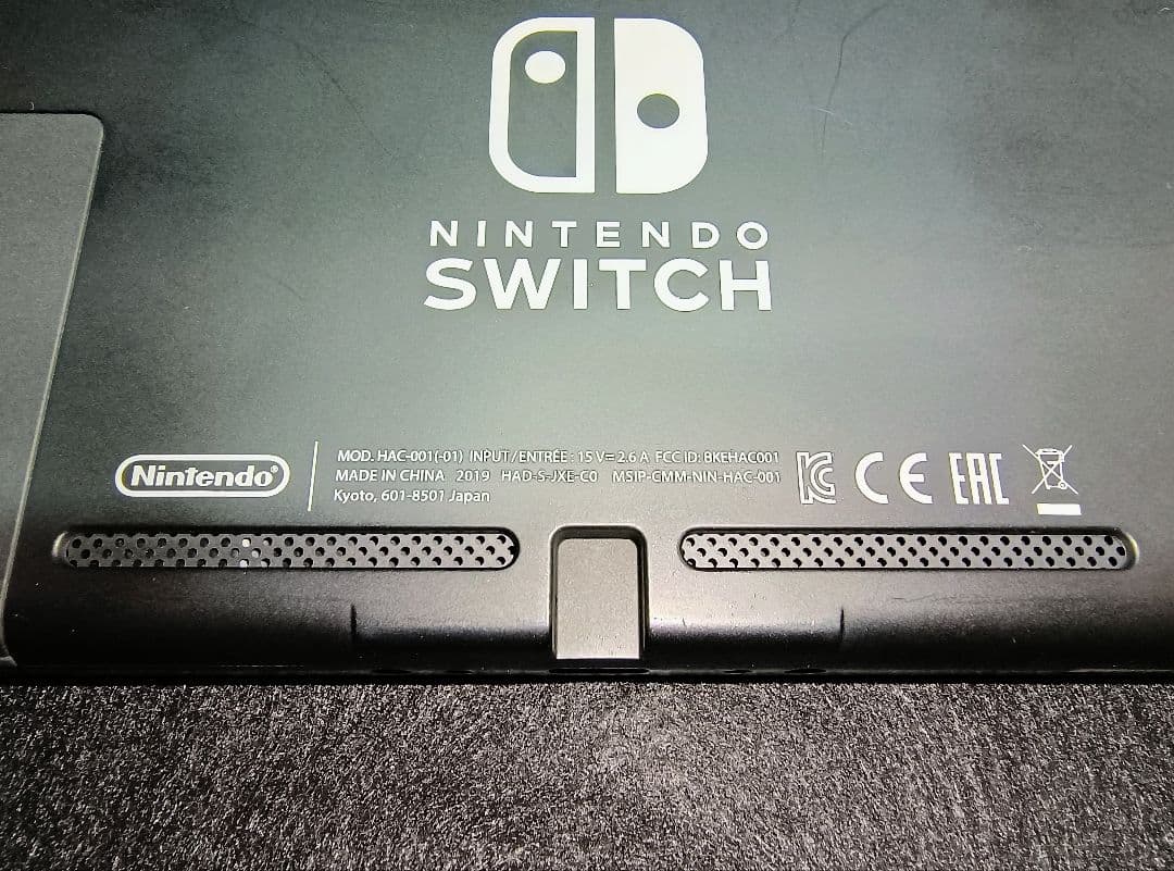 Nintendo Switch 本体 新型拡張バッテリー 動作確認済ブルーレッド