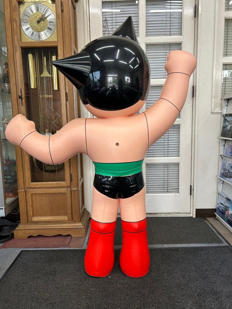 鉄腕アトム　三菱乾電池　非売品店頭用ポップ約151cm空気ビニール人形