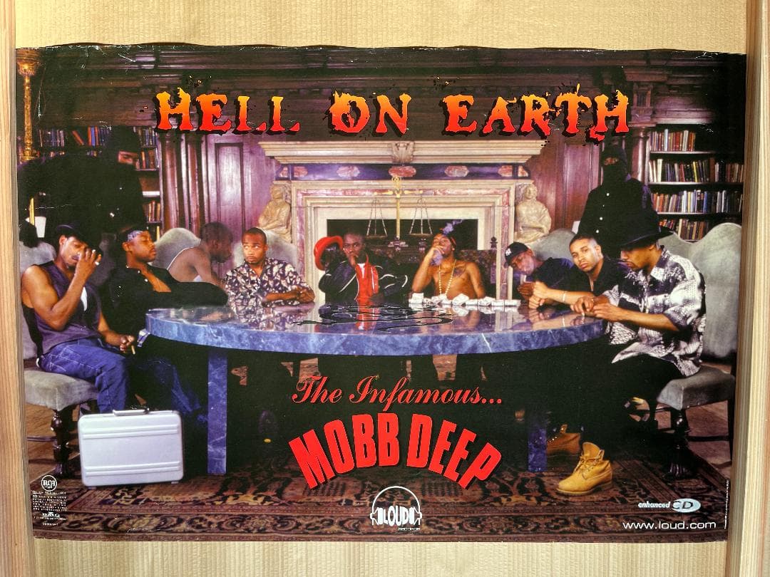 MOBB DEEP 『HELL ON EARTH』アルバムポスター