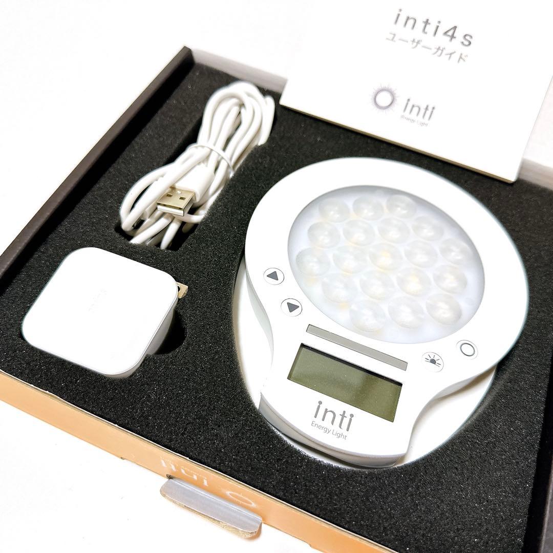 未使用 inti4s 光で起きる目覚まし時計 inti Energy Light