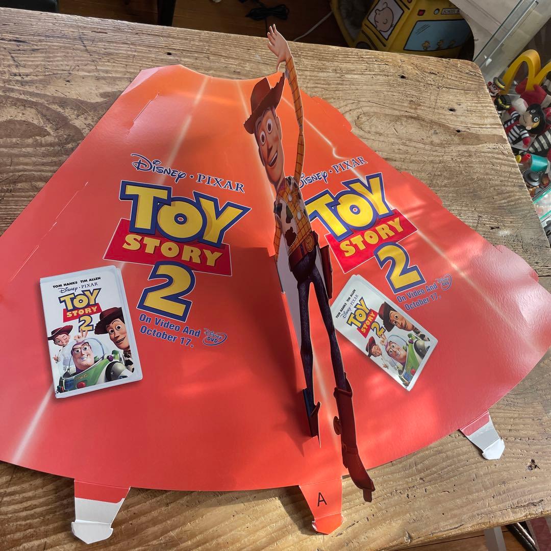 ☆激レア☆トイストーリー２ 販促品 ストアディスプレイ ウッディ＆バズ 入手困難