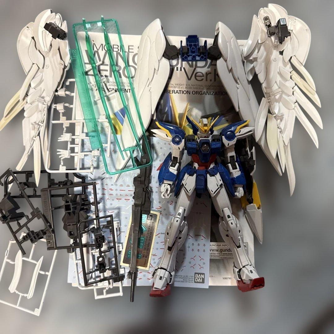 MG ウィングガンダムゼロEWVer.Ka素組み品