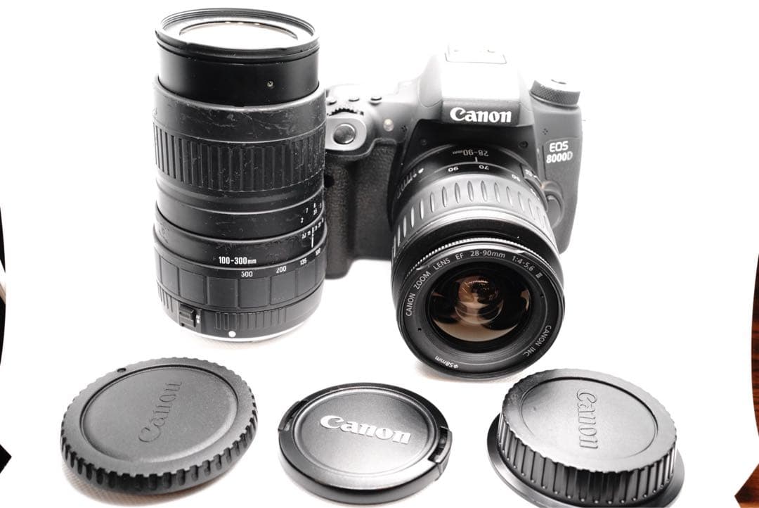 Canon EOS 8000D ダブルレンズキット【スマホに転送可能☆】
