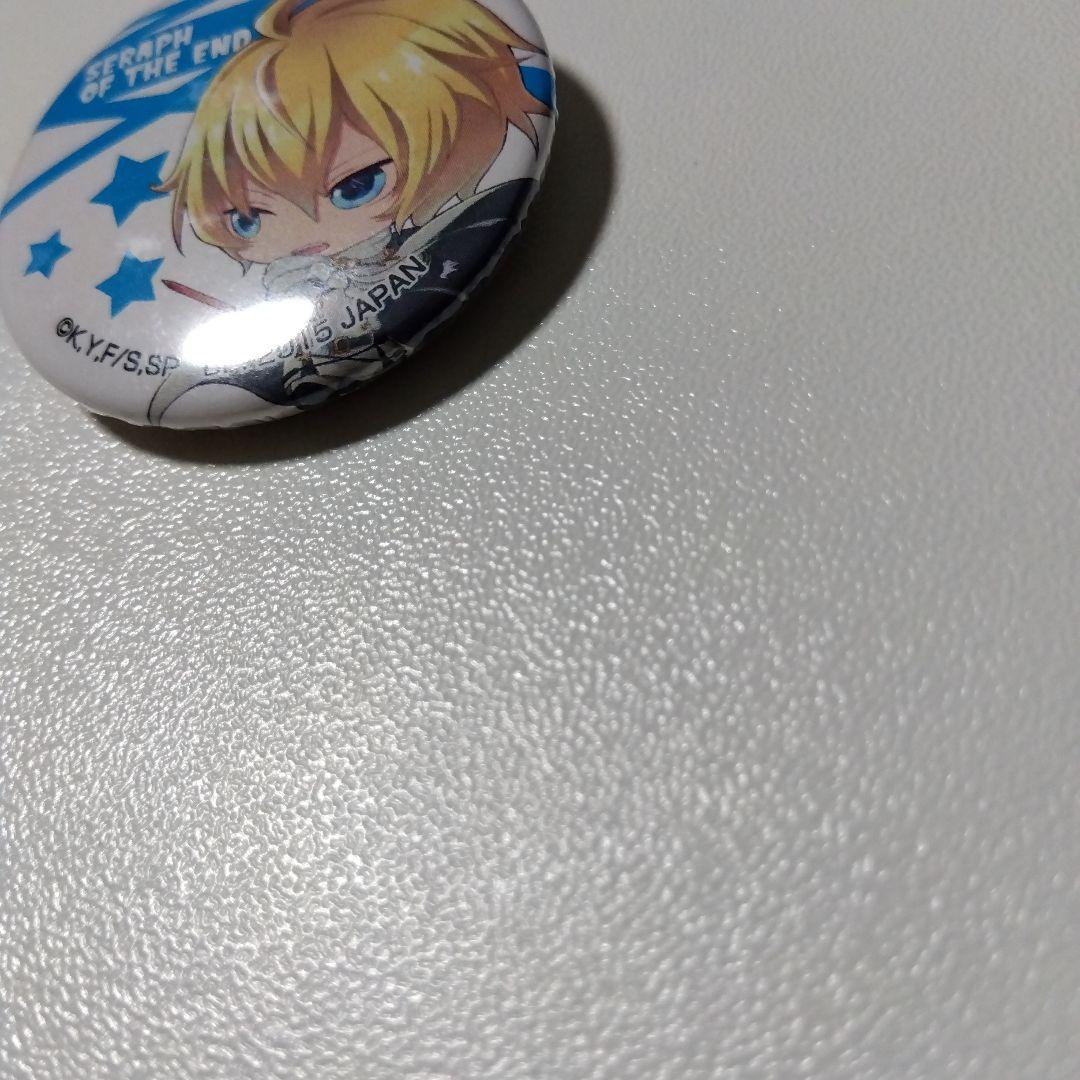 【終わりのセラフ】百夜ミカエラ 一番くじ MINI おみくじ 缶バッジ ②