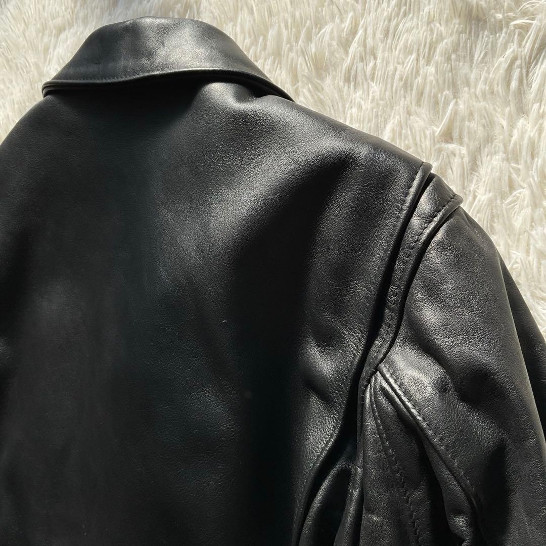 美品✨schott 642 レザージャケット　シングルライダース　USA製 40