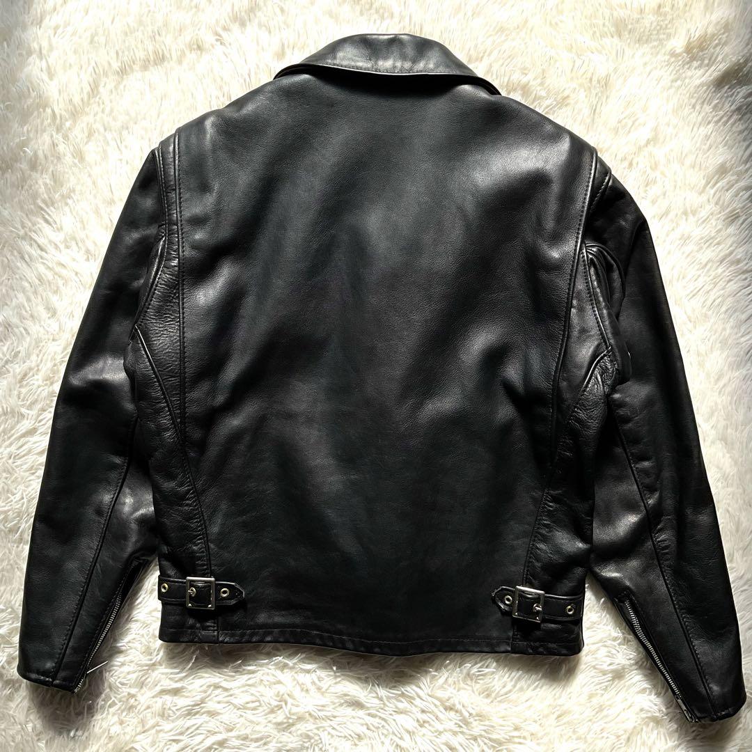 美品✨schott 642 レザージャケット　シングルライダース　USA製 40